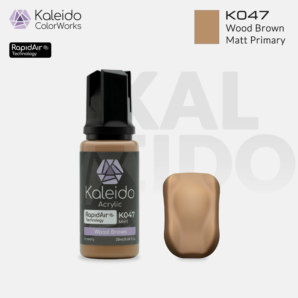 Kaleido ColorWorks สีอะคริลิกสูตรน้ำ Primary Colors Set B 20ml (24 สี) Kaleido ColorWorks