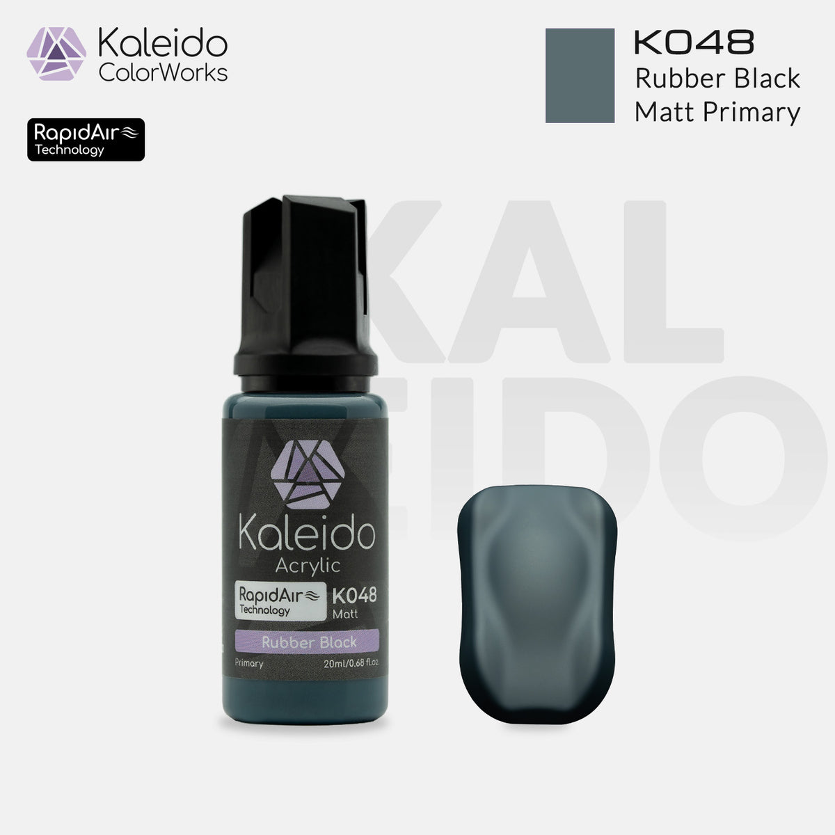 Kaleido ColorWorks สีอะคริลิกสูตรน้ำ Primary Colors Set B 20ml (24 สี) Kaleido ColorWorks