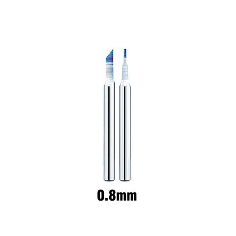 Tungsten Steel Push Broach By DSPIAE ใบมีดเดินลายเบอร์ 0.1mm - 0.8mm Dspiae
