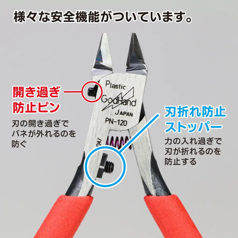 GodHand Blade One Nipper GH-PN-120 คีมตัดโมเดลพลาสติกกันพลา GodHand