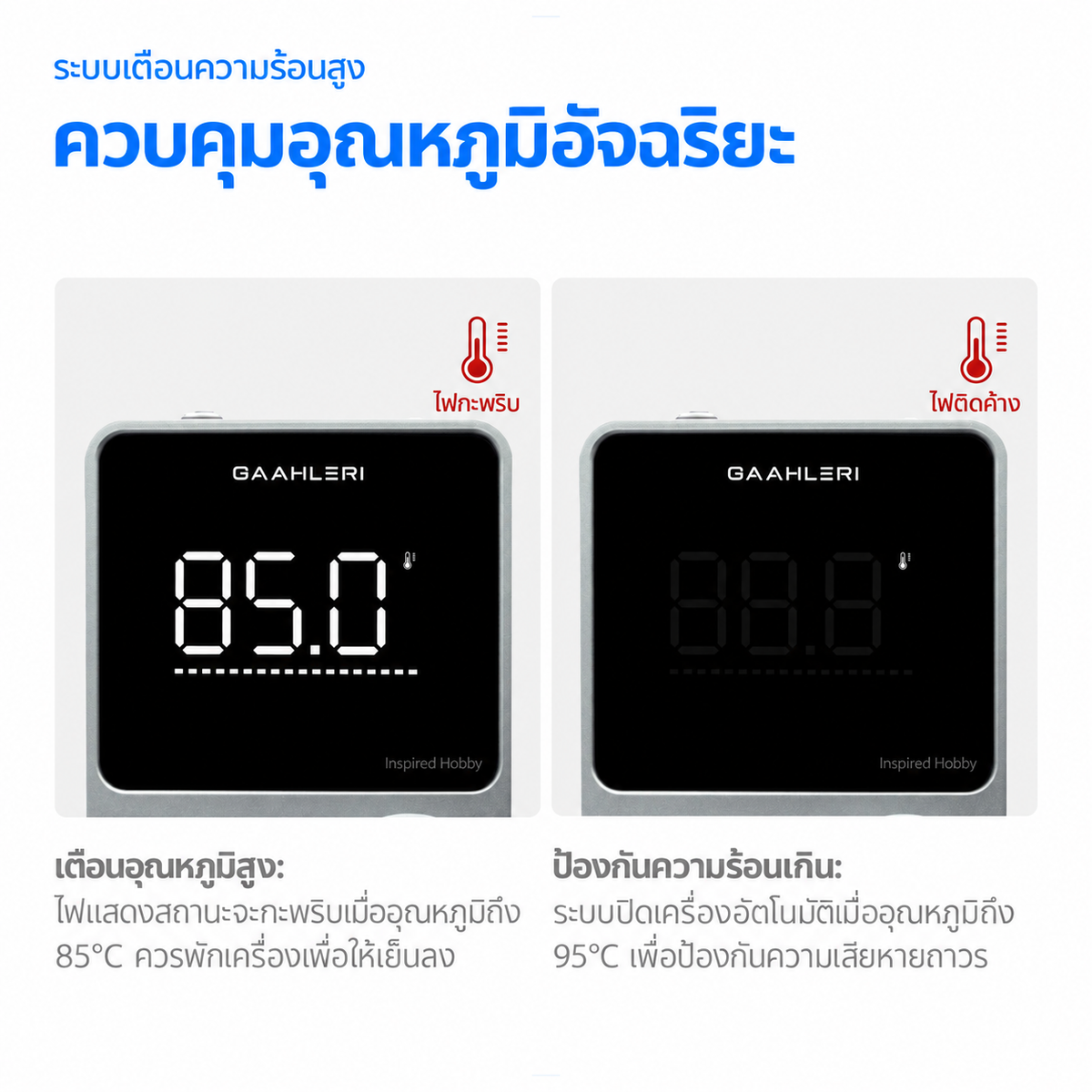 GAAHLERI ปั๊มลมแอร์บรัช Ambition Series รุ่น TurboX Mini GAAHLERI