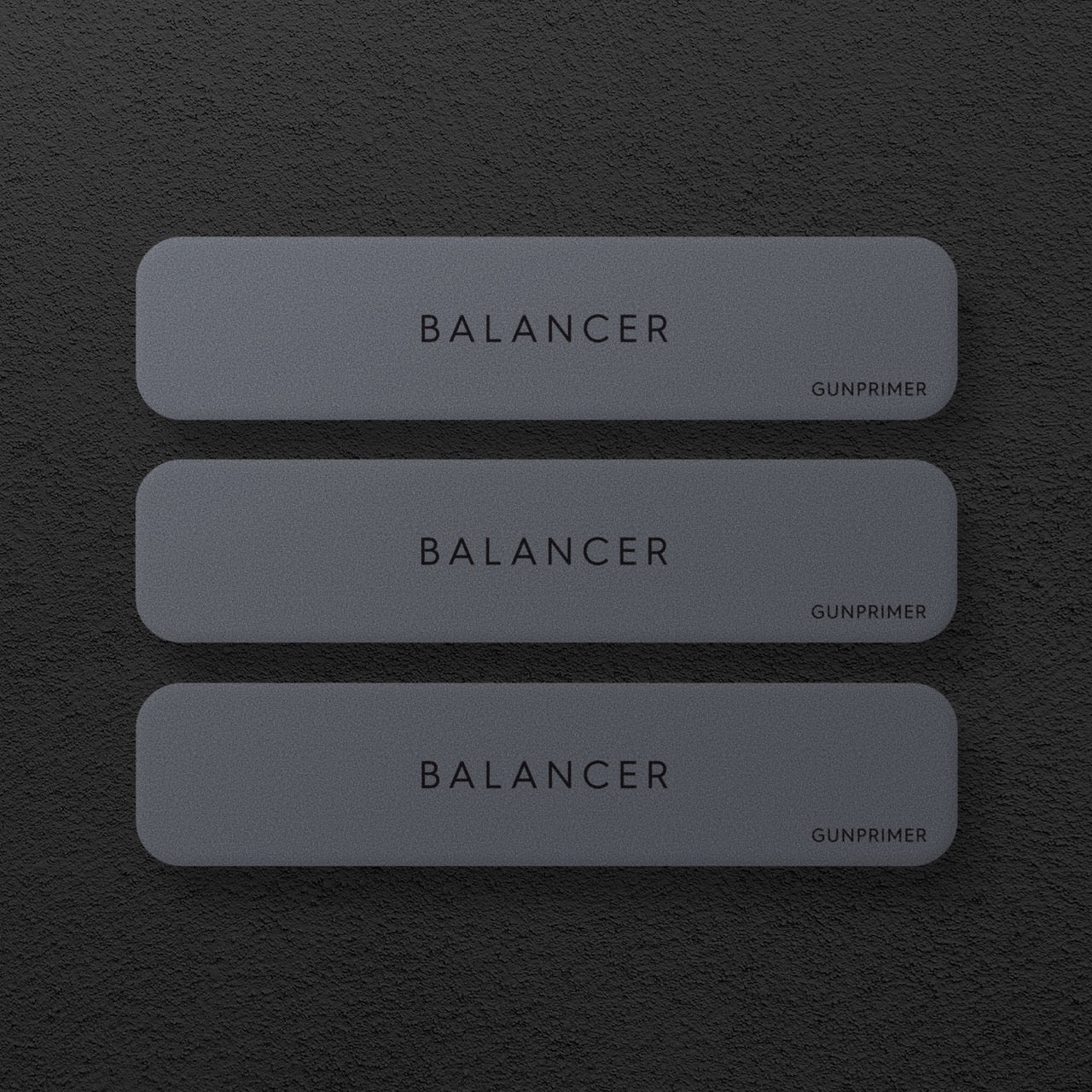 BALANCER (3 ชิ้น) By GUNPRIMER แท่งขัดหยาบลบรอย / ขัดด้าน / ขัดเงา Gunprimer