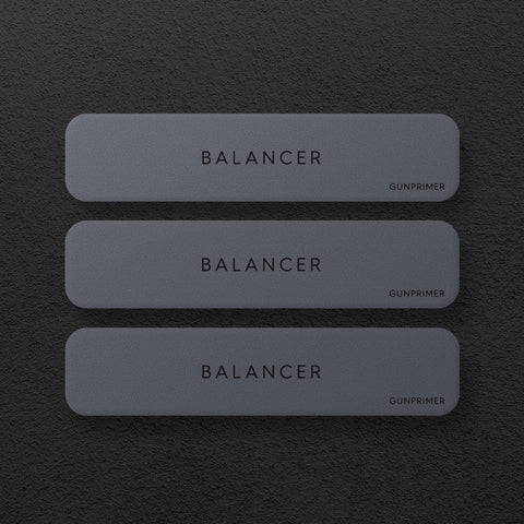BALANCER (3 ชิ้น) By GUNPRIMER แท่งขัดหยาบลบรอย / ขัดด้าน / ขัดเงา Gunprimer