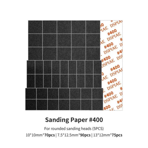 Sanding Paper By DSPIAE กระดาษทราย และ อะไหล่ สำหรับ ตะไบไฟฟ้าไร้สาย Dspiae