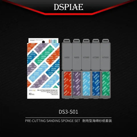 Reusable Abrasive Sponge By DSPIAE กระดาษทรายฟองน้ำ Dspiae
