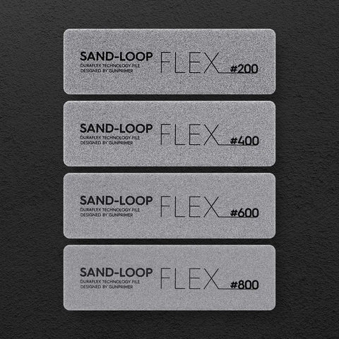 SAND-LOOP FLEX (3 ชิ้น) By GUNPRIMER กระดาษทรายสำหรับวัสดุโค้งงอ Gunprimer