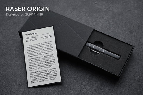 RASER ORIGIN By GUNPRIMER ตะไบแก้วสำหรับลบรอยตัดเกท Gunprimer