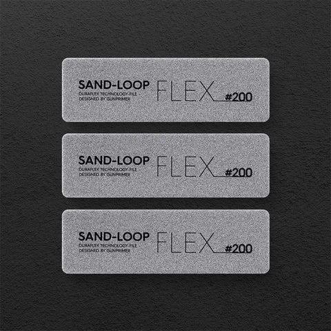 SAND-LOOP FLEX (3 ชิ้น) By GUNPRIMER กระดาษทรายสำหรับวัสดุโค้งงอ Gunprimer