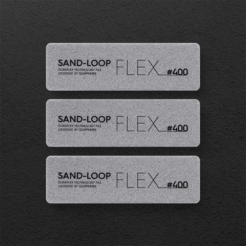 SAND-LOOP FLEX (3 ชิ้น) By GUNPRIMER กระดาษทรายสำหรับวัสดุโค้งงอ Gunprimer