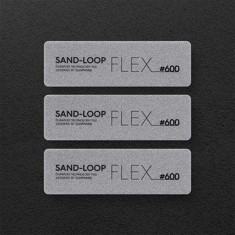 SAND-LOOP FLEX (3 ชิ้น) By GUNPRIMER กระดาษทรายสำหรับวัสดุโค้งงอ Gunprimer