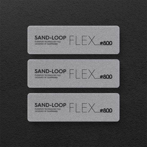 SAND-LOOP FLEX (3 ชิ้น) By GUNPRIMER กระดาษทรายสำหรับวัสดุโค้งงอ Gunprimer
