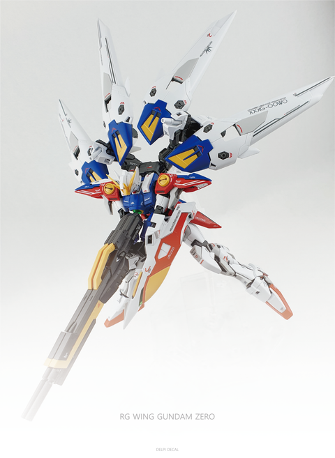 Delpi Decal (ดีคอลน้ำ) RG WING GUNDAM ZERO Delpi Decal