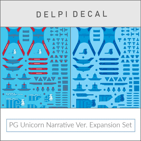 Delpi Water Decal (ดิแคลน้ำ) PG Unicorn Phenex Narrative Ver. Expansion Set Delpi Decal