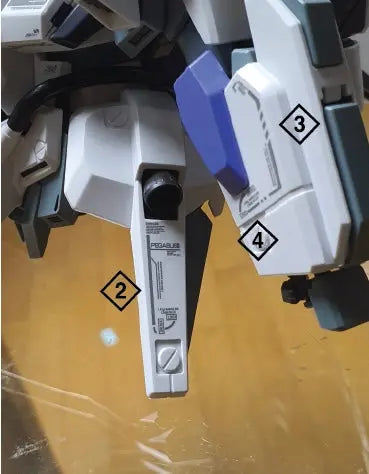 Delpi Water Decal (ดิแคลน้ำ) MG FAZZ Ver.Ka Gundam Delpi Decal