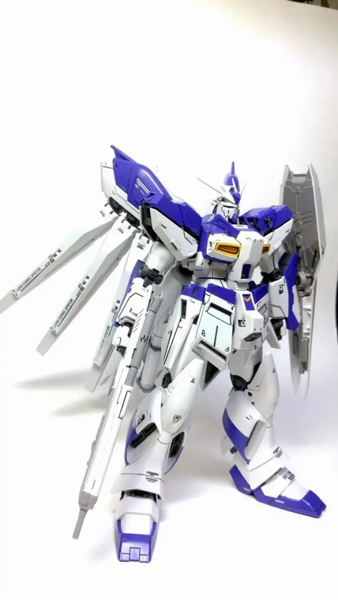 Delpi Metal Sticker (สติกเกอร์โลหะ) MG RX-93-2 Hi-V Gundam Ver.Ka (Silver) Delpi Decal