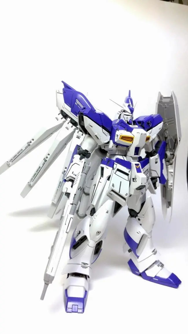 Delpi Metal Sticker (สติกเกอร์โลหะ) MG RX-93-2 Hi-V Gundam Ver.Ka (Silver) Delpi Decal