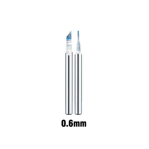 Tungsten Steel Push Broach By DSPIAE ใบมีดเดินลายเบอร์ 0.1mm - 0.8mm Dspiae