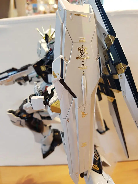 Delpi Metal Sticker (สติกเกอร์โลหะ) MG RX-93 V Gundam Ver.Ka (Gold) Delpi Decal