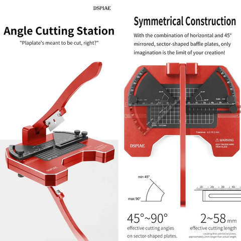 Angle Cutting Station By DSPIAE แท่นตัดพลาสติกแบบปรับองศา Dspiae