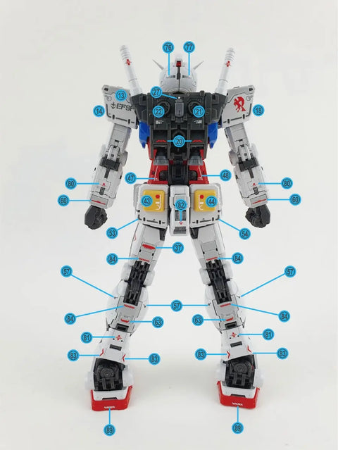 Delpi Water Decal (ดิแคลน้ำ) RG RX-78-2 2.0 UNLEASHED Style Gundam Delpi Decal