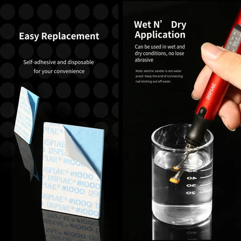 Self Adhesive Sponge Sanding Disc By DSPIAE หัวขัดฟองน้ำ สำหรับเครื่องขัดไฟฟ้าไร้สาย Dspiae