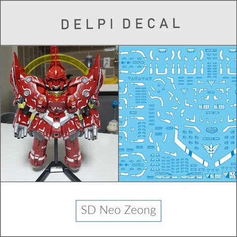 Delpi Water Decal (ดิแคลน้ำ) SD Neo Zeong Delpi Decal