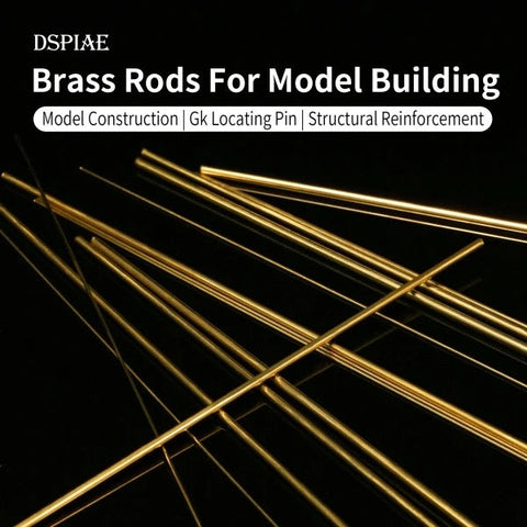 Brass Rods For Model Building By DSPIAE ลวดทองเหลืองสำหรับโมเดล Dspiae