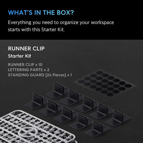 RUNNER CLIP By GUNPRIMER ที่วางแผงรันเนอร์ Gunprimer