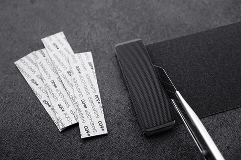 MINI HANDLE By GUNPRIMER แท่งจับกระดาษทราย 2 ด้าน ขนาดเล็ก Tempered Glass Gunprimer