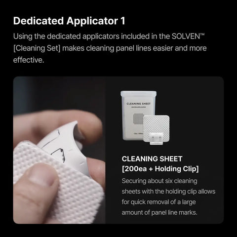 (New) SOLVEN By GUNPRIMER Panel Line Cleaner ไร้กลิ่น / ไม่กัดพลาสติก Gunprimer