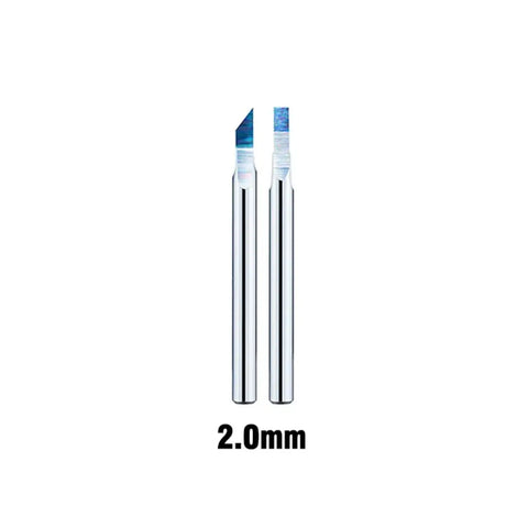 Tungsten Steel Push Broach By DSPIAE ใบมีดเดินลายเบอร์ 0.9mm - 3.0mm Dspiae