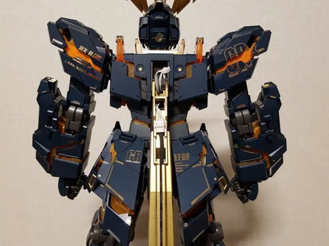 Delpi Metal Sticker (สติกเกอร์โลหะ) PG Unicorn & Banshee (LINE) Gundam Delpi Decal