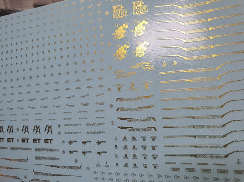 Delpi Water Decal (ดิแคลน้ำ) MGEX Strike Freedom Gundam Delpi Decal