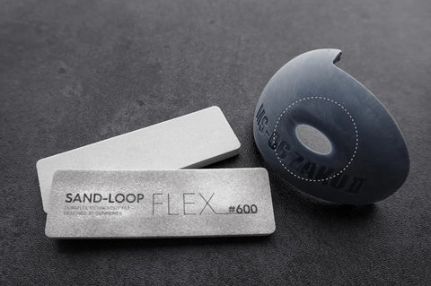 SAND-LOOP FLEX (3 ชิ้น) By GUNPRIMER กระดาษทรายสำหรับวัสดุโค้งงอ Gunprimer