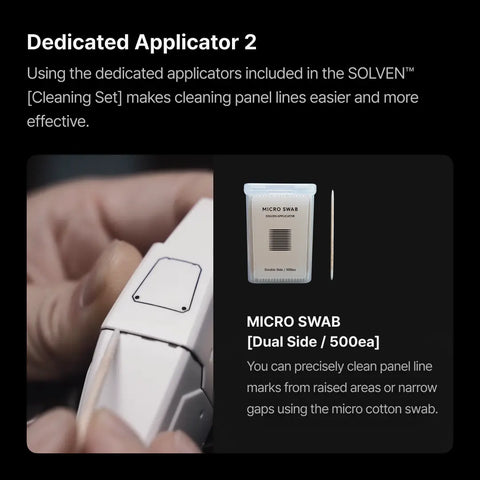 (New) SOLVEN By GUNPRIMER Panel Line Cleaner ไร้กลิ่น / ไม่กัดพลาสติก Gunprimer