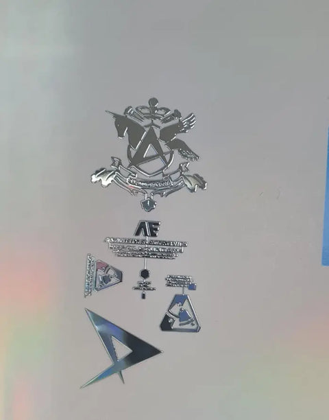 Delpi Metal Sticker (สติกเกอร์โลหะ) MG RX-93 V Gundam Ver.Ka (Gold) Delpi Decal