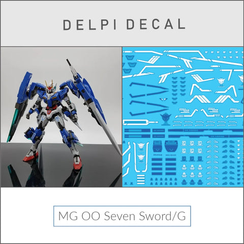 Delpi Water Decal (ดิแคลน้ำ) MG OO Seven Sword/G Delpi Decal