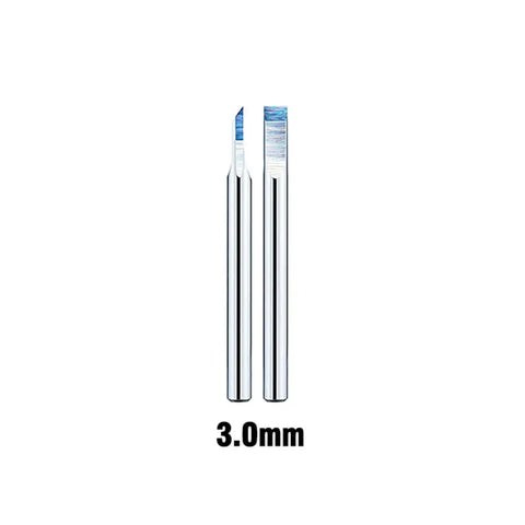 Tungsten Steel Push Broach By DSPIAE ใบมีดเดินลายเบอร์ 0.9mm - 3.0mm Dspiae