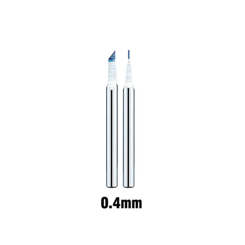 Tungsten Steel Push Broach By DSPIAE ใบมีดเดินลายเบอร์ 0.1mm - 0.8mm Dspiae