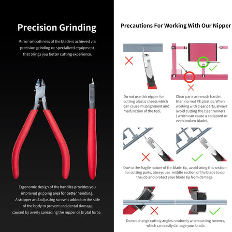 ST-A 3.0 Single Blade Nipper By DSPIAE คีมตัดโมเดลพลาสติก คมมีดเดี่ยว Dspiae