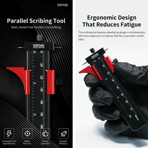 Parallel Scribing Tool By DSPIAE มีดเดินลายแบบขนาน Dspiae