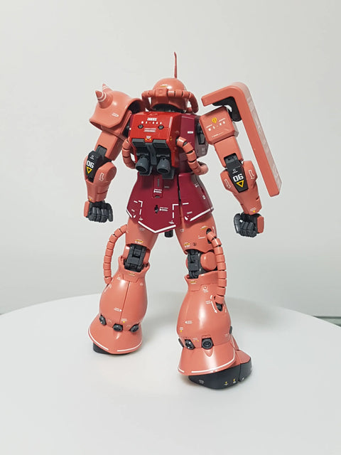 Delpi Water Decal (ดิแคลน้ำ) MG Char’s Zaku II Delpi Decal