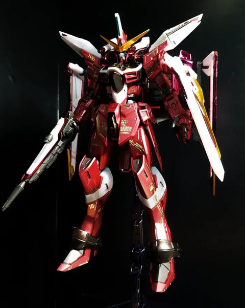 Delpi Metal Sticker (สติกเกอร์โลหะ) MG Justice Gundam (Gold) Delpi Decal