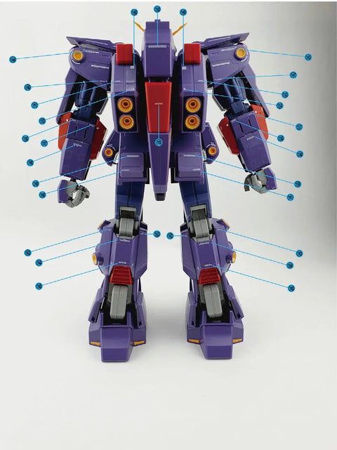 Delpi Decal (ดีคอลน้ำ) HG Psycho MK-II Delpi Decal