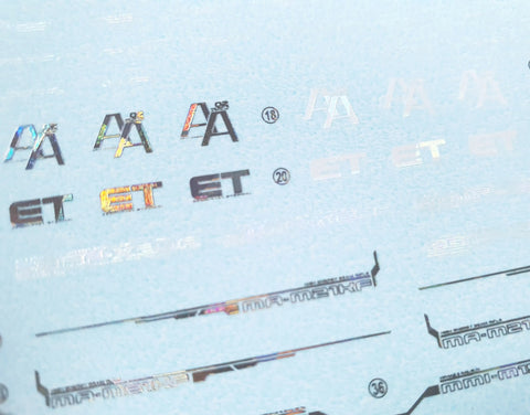 Delpi Water Decal (ดิแคลน้ำ) MGEX Strike Freedom Gundam Delpi Decal