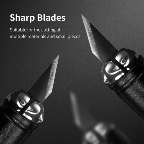 Aluminum Alloy Craft Knife By DSPIAE มีดอาร์ทไนฟ์ ด้ามอลูมิเนียม พร้อมใบมีด รุ่น DK-1 Dspiae