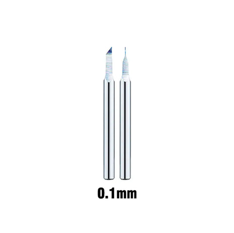 Tungsten Steel Push Broach By DSPIAE ใบมีดเดินลายเบอร์ 0.1mm - 0.8mm Dspiae