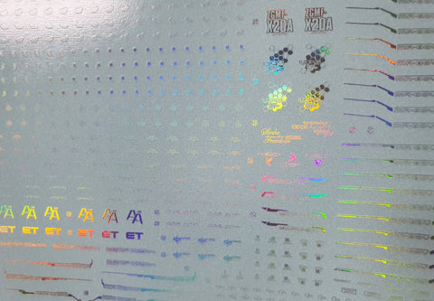 Delpi Water Decal (ดิแคลน้ำ) MGEX Strike Freedom Gundam Delpi Decal
