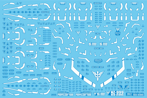 Delpi Water Decal (ดิแคลน้ำ) SD Neo Zeong Delpi Decal