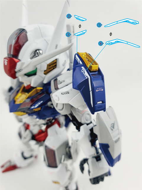 Delpi Decal (ดีคอลน้ำ) MGSD AERIAL Delpi Decal